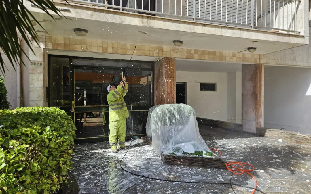 Hidrolavado fachada